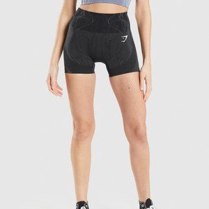 Gymshark Mercury Seamless Shorts (Black)